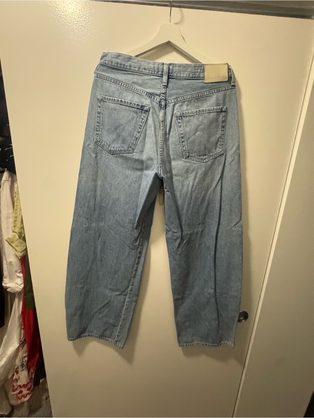 Only worn once! Citizens of Humanity Brynn Drawstring Trouser Jeans Blue Lace 27 - Picture 8 of 11